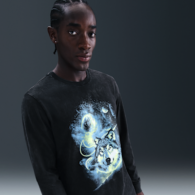 Nike Men's Long-Sleeve Basketball T-Shirt. Nike.com